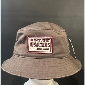 Champion De Smet Jesuit Spartans Bucket Hat Gray S/M NWT CH810U